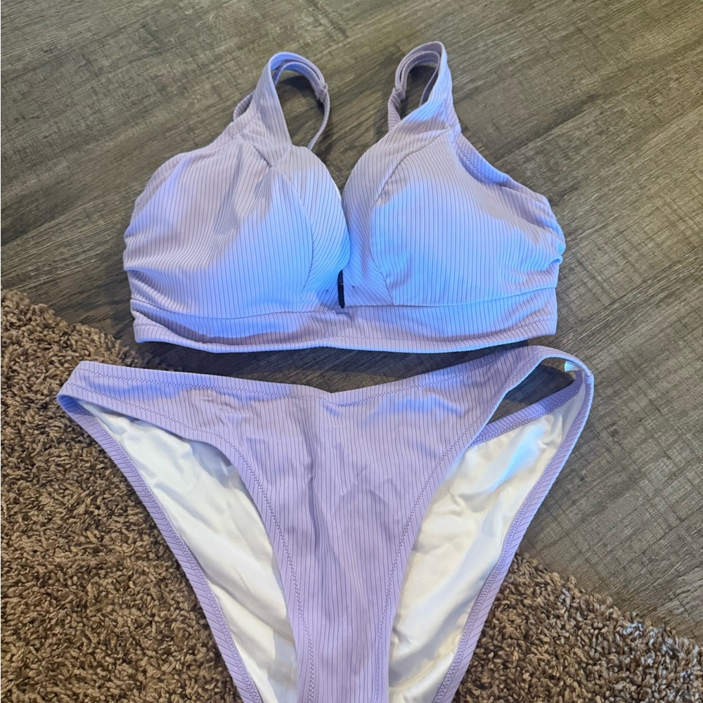 Shade & Shore Lavender Bikini Set